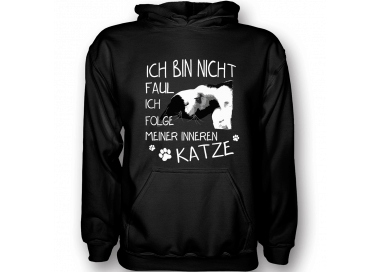 ich bin nicht faul ich folge nur meiner inneren Katze T-Shirt Hoodie Sport & Freizeit 18,90 €