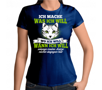 SOLANGE MEINE KATZE NICHTS DAGEGEN HAT T-Shirt Hoodie Sport & Freizeit 18,90 €