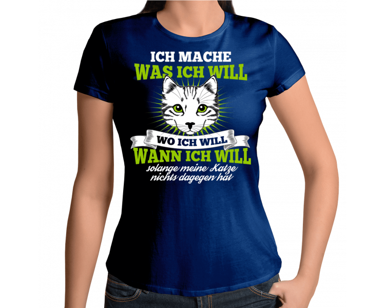 SOLANGE MEINE KATZE NICHTS DAGEGEN HAT T-Shirt Hoodie Sport & Freizeit 18,90 €