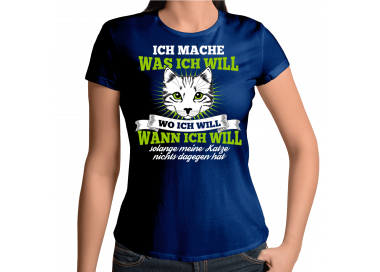 SOLANGE MEINE KATZE NICHTS DAGEGEN HAT T-Shirt Hoodie Sport & Freizeit 18,90 €