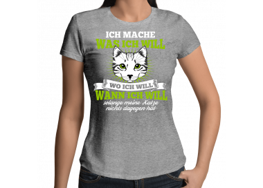 SOLANGE MEINE KATZE NICHTS DAGEGEN HAT T-Shirt Hoodie Sport & Freizeit 18,90 €