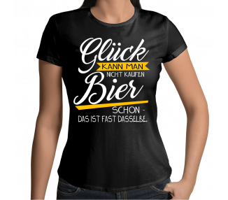 Glück kann man nicht Kaufen - Bier Schon T-Shirt Hoodie Party, Fun & Urlaub 18,90 €
