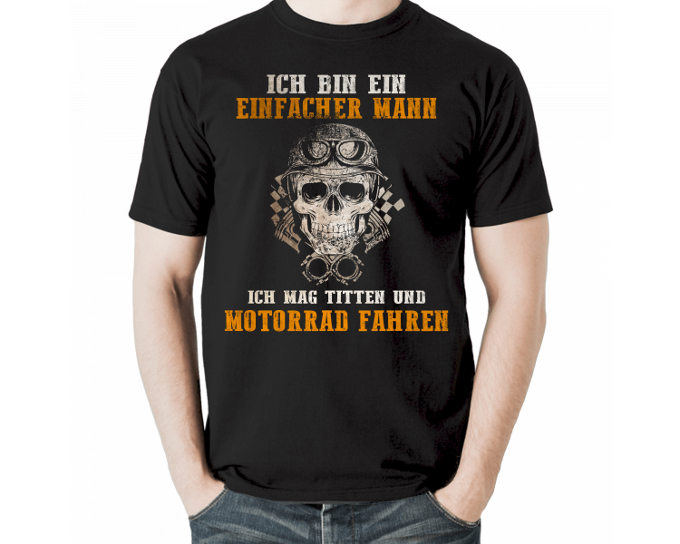 Ich mag Motorrad und Titten T-Shirt Sport & Freizeit 18,90 €
