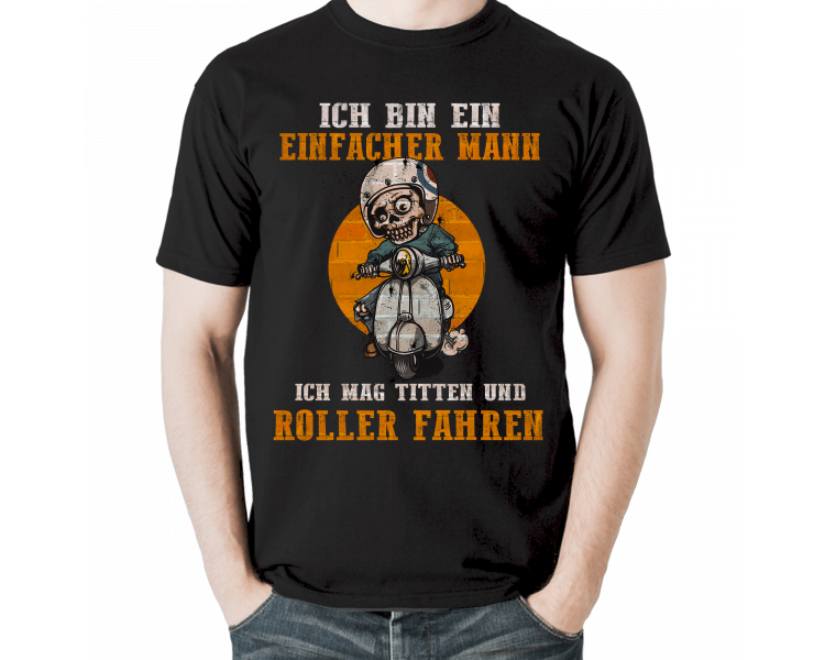 Ich mag Roller und Titten T-Shirt Sport & Freizeit 18,90 €