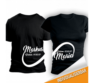 Unendlichkeit T-Shirts für 2 / Paar-Shirts Paar-Shirts 30,00 €