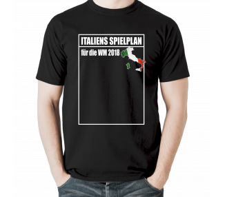 Italien Spielplan WM 2018 Russland Funshirt Fussball T-Shirt ohne Italien zur WM Sport & Freizeit 18,90 €