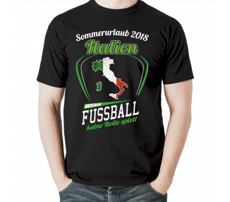 Italien 2018 Wenn Fussball keine Rolle spielt T-Shirt Sport & Freizeit 18,90 €