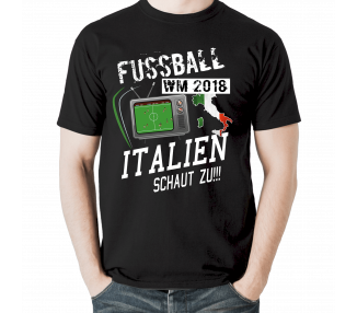 Fussball WM 2018 Italien schaut zu - Fan T-Shirt Sport & Freizeit 18,90 €