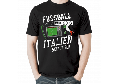 Fussball WM 2018 Italien schaut zu - Fan T-Shirt Sport & Freizeit 18,90 €