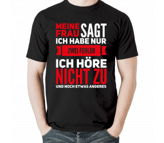 Meine Frau Sagt Ich Höre Nicht Zu...T-Shirt Hoodie Baby & Familie  18,90 €