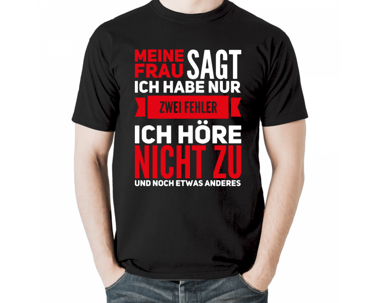 Meine Frau Sagt Ich Höre Nicht Zu...T-Shirt Hoodie Baby & Familie  18,90 €