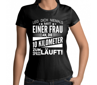 LAUFEN & JOGGEN - 10 Kilometer ZUM SPASS T-Shirt Hoodie Sport & Freizeit 18,90 €