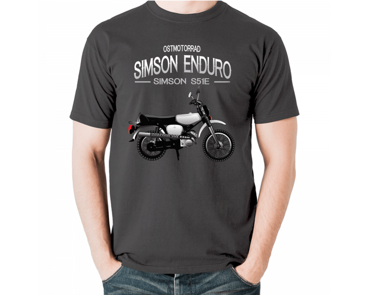 Ostmotorrad Simson Enduro S51E T-Shirt Hoodie Cars & Bikes 18,90 €