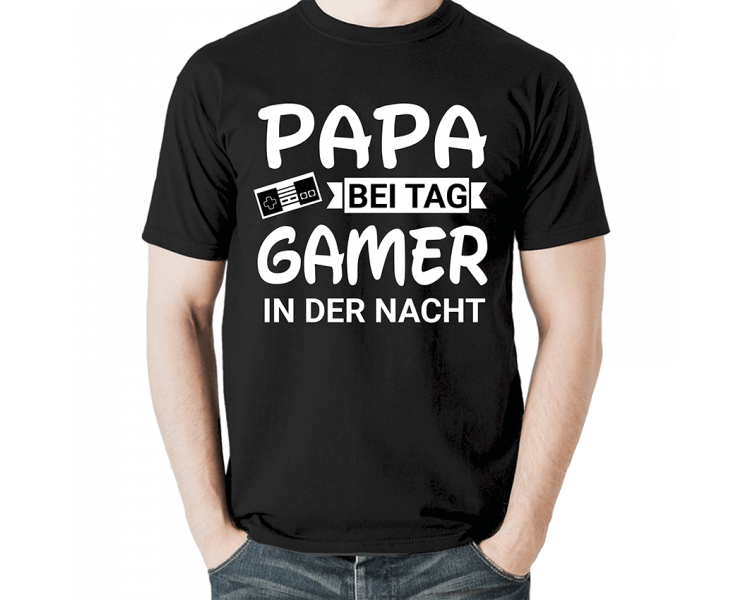 Gamer Papa T-Shirt Hoodie Sport & Freizeit 18,90 €