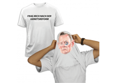 Frag mich zur Gebietsreform Bodo Ramelow RRG Fun Satire T-Shirt Politik 17,90 €