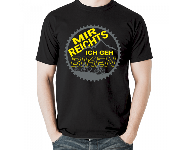 Mir reichts ich geh biken T-Shirt Hoodie Cars & Bikes 18,90 €