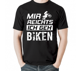 Mir reichts ich geh biken Motocross T-Shirt Hoodie Cars & Bikes 18,90 €