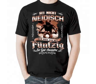 SEI NICHT NEIDISCH! Fünfzig Geburtstag T-Shirt Hoodie 50 Jahre Bronzerot Geburtstag 18,90 €