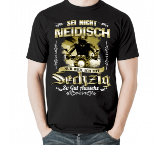SEI NICHT NEIDISCH! sechzig Geburtstag T-Shirt Hoodie 60 Jahre Goldgelb Geburtstag 18,90 €