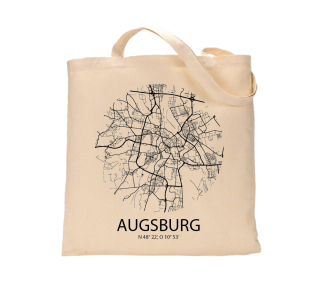 Jutebeutel nature \\"Augsburg Sky Eye \\" Zubehör & Geschenke 9,99 €