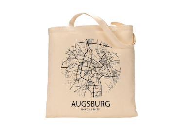 Jutebeutel nature \\"Augsburg Sky Eye \\" Zubehör & Geschenke 9,99 €