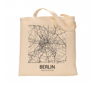 Jutebeutel nature \\"Berlin Sky Eye Block \\" Zubehör & Geschenke 9,99 €