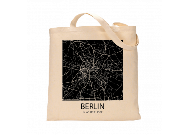 Jutebeutel nature \\"Berlin Sky Eye Block negativ \\" Zubehör & Geschenke 9,99 €