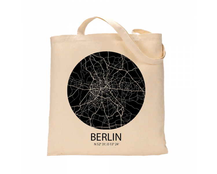 Jutebeutel nature \\"Berlin Sky Eye negativ \\" Zubehör & Geschenke 9,99 €