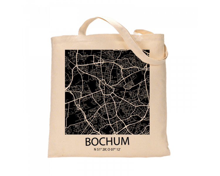 Jutebeutel nature \\"Bochum Sky Eye Block negativ\\" Zubehör & Geschenke 9,99 €