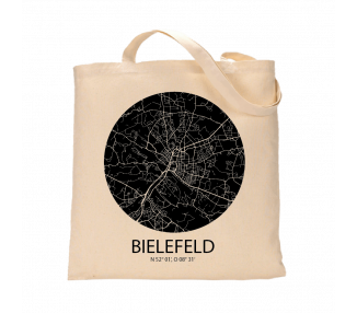 Jutebeutel nature \\"Bielefeld Sky Eye negativ\\" Zubehör & Geschenke 9,99 €