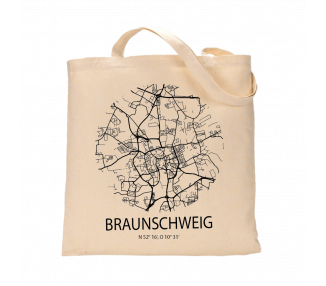 Jutebeutel nature \\"Braunschweig Sky Eye\\" Zubehör & Geschenke 9,99 €