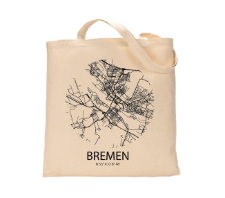 Jutebeutel nature \\"Bremen Sky Eye\\" Zubehör & Geschenke 9,99 €