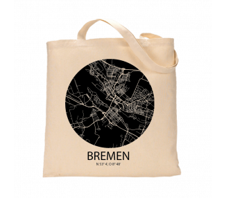 Jutebeutel nature \\"Bremen Sky Eye negativ\\" Zubehör & Geschenke 9,99 €