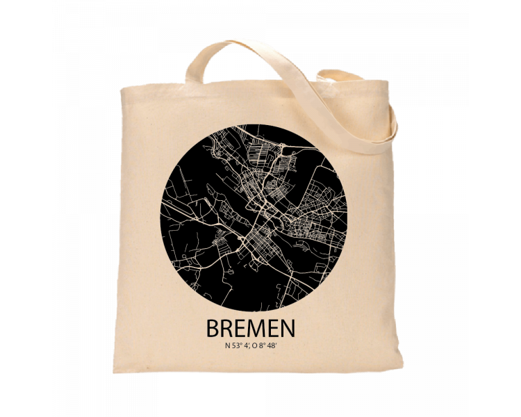 Jutebeutel nature \\"Bremen Sky Eye negativ\\" Zubehör & Geschenke 9,99 €