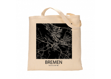 Jutebeutel nature \\"Bremen Sky Block negativ\\" Zubehör & Geschenke 9,99 €