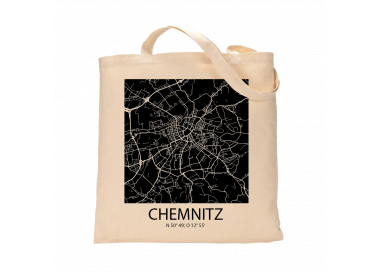 Jutebeutel nature \\"Chemnitz Sky Block negativ\\" Zubehör & Geschenke 9,99 €