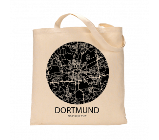 Jutebeutel nature \\"Dortmund Sky Eye negativ\\" Zubehör & Geschenke 9,99 €