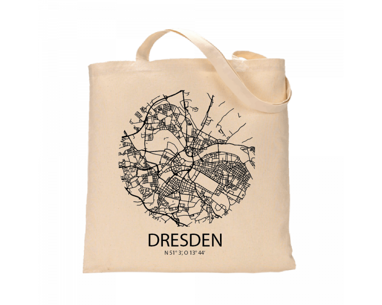 Jutebeutel nature \\"Dresden Sky Eye\\" Zubehör & Geschenke 9,99 €