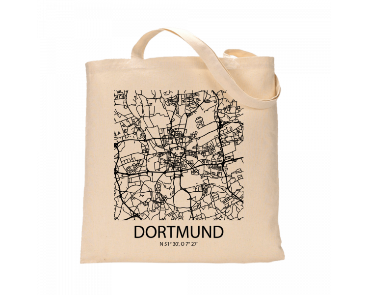 Jutebeutel nature \\"Dortmund Sky Block\\" Zubehör & Geschenke 9,99 €