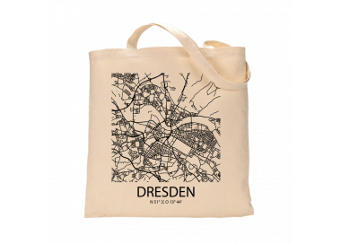 Jutebeutel nature \\"Dresden Sky Block\\" Zubehör & Geschenke 9,99 €