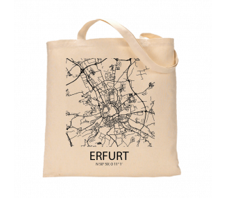 Jutebeutel nature \\"Erfurt Sky Block\\" Zubehör & Geschenke 9,99 €