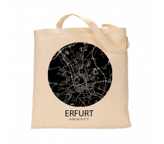 Jutebeutel nature \\"Erfurt Sky Eye negativ\\" Zubehör & Geschenke 9,99 €