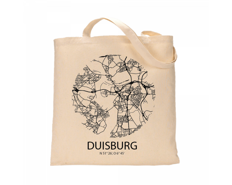 Jutebeutel nature \\"Duisburg Sky Eye\\" Zubehör & Geschenke 9,99 €