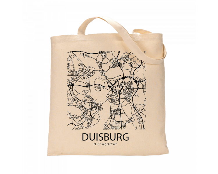 Jutebeutel nature \\"Duisburg Sky Block\\" Zubehör & Geschenke 9,99 €
