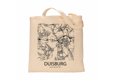 Jutebeutel nature \\"Duisburg Sky Block\\" Zubehör & Geschenke 9,99 €
