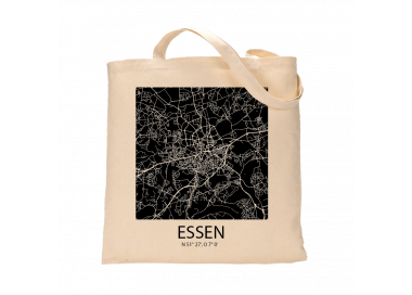 Jutebeutel nature \\"Essen Sky Block negativ\\" Zubehör & Geschenke 9,99 €