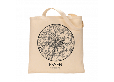 Jutebeutel nature \\"Essen Sky Eye Kontur\\" Zubehör & Geschenke 9,99 €