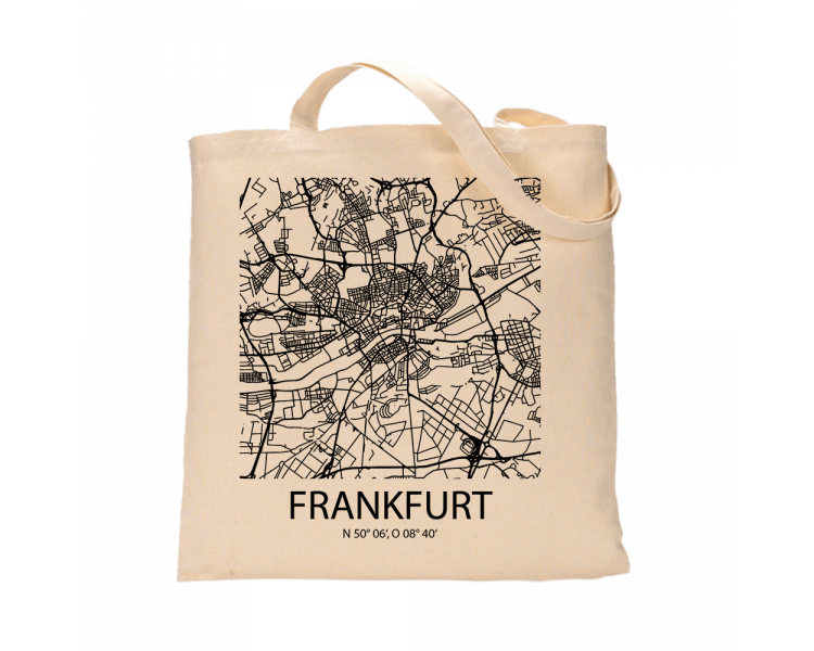 Jutebeutel nature \\"Frankfurt Sky Block\\" Zubehör & Geschenke 9,99 €