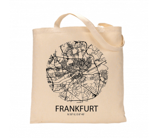 Jutebeutel nature \\"Frankfurt Sky Eye\\" Zubehör & Geschenke 9,99 €