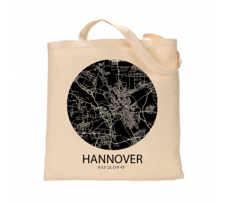 Jutebeutel nature \\"Hannover Sky Eye negativ\\" Zubehör & Geschenke 9,99 €